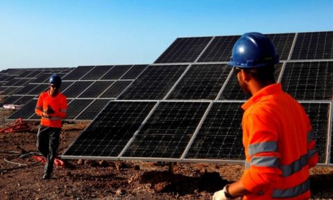 Iberdrola construye mayor planta fotovoltaica