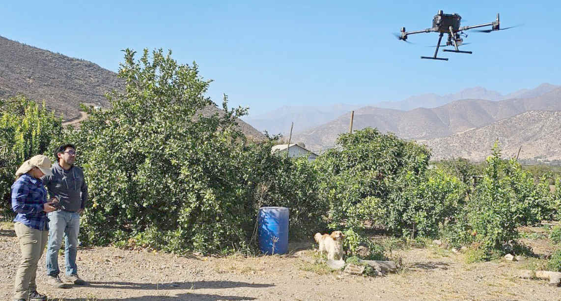 Los drones equipados con cámaras y sensores